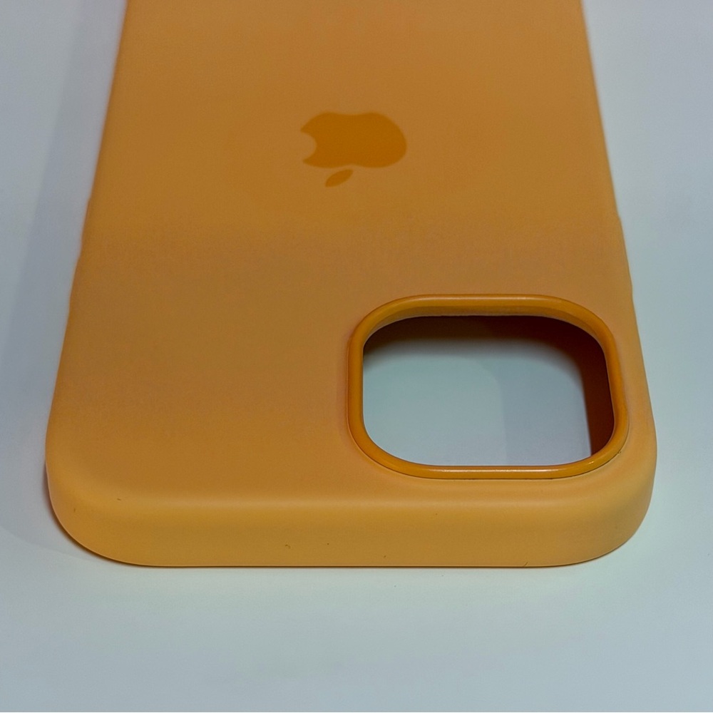 Apple iPhone 15 Silicone Case Orange Sorbet - Picture 8 of 11